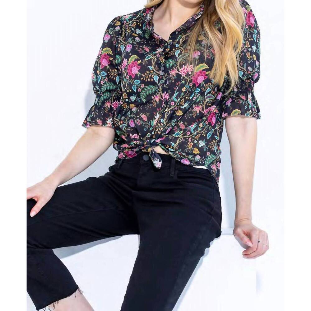 NEW GO BY GO SILK hannah cotton shirt